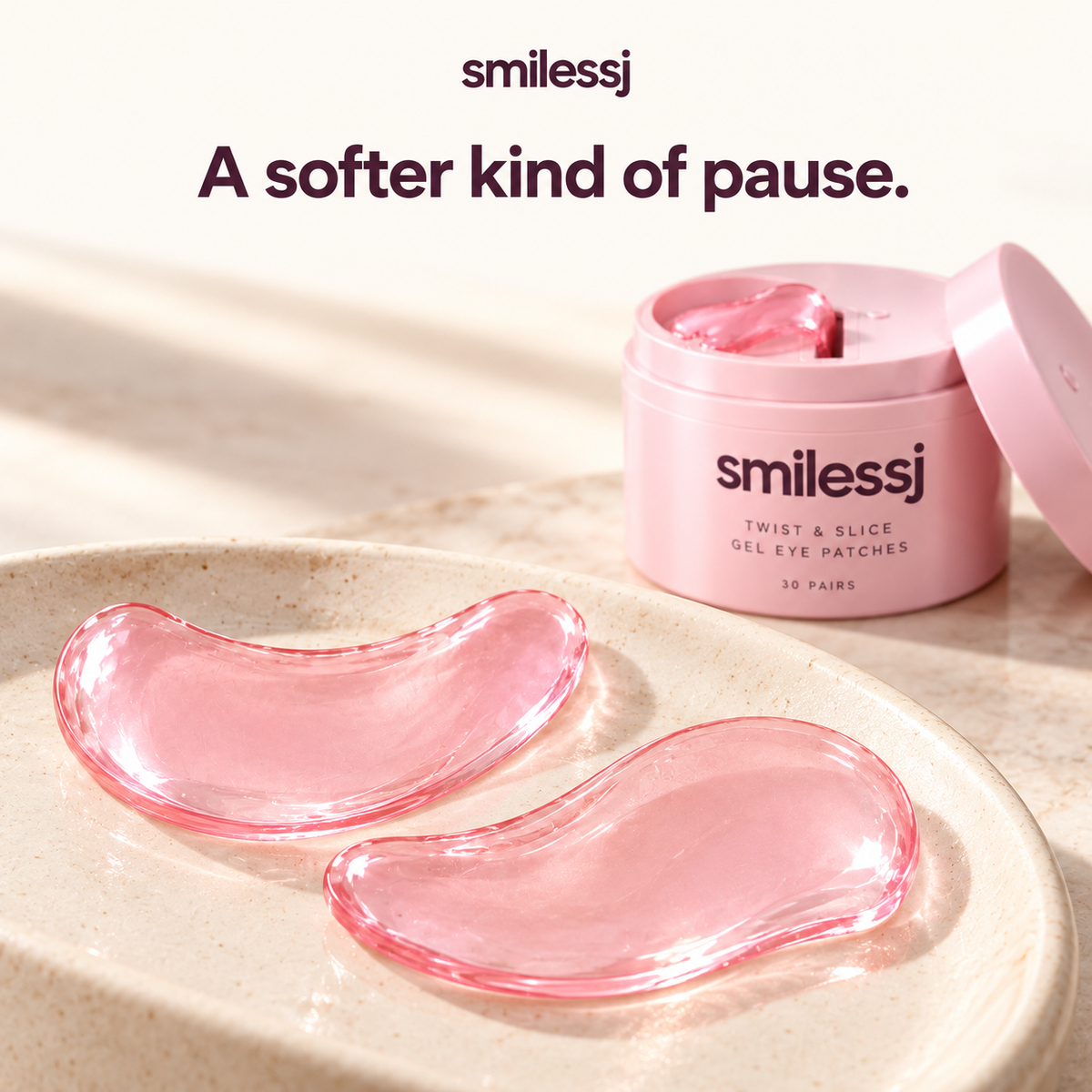 Smilessj Fresh-Sliced Hydrogel Eye Patches
