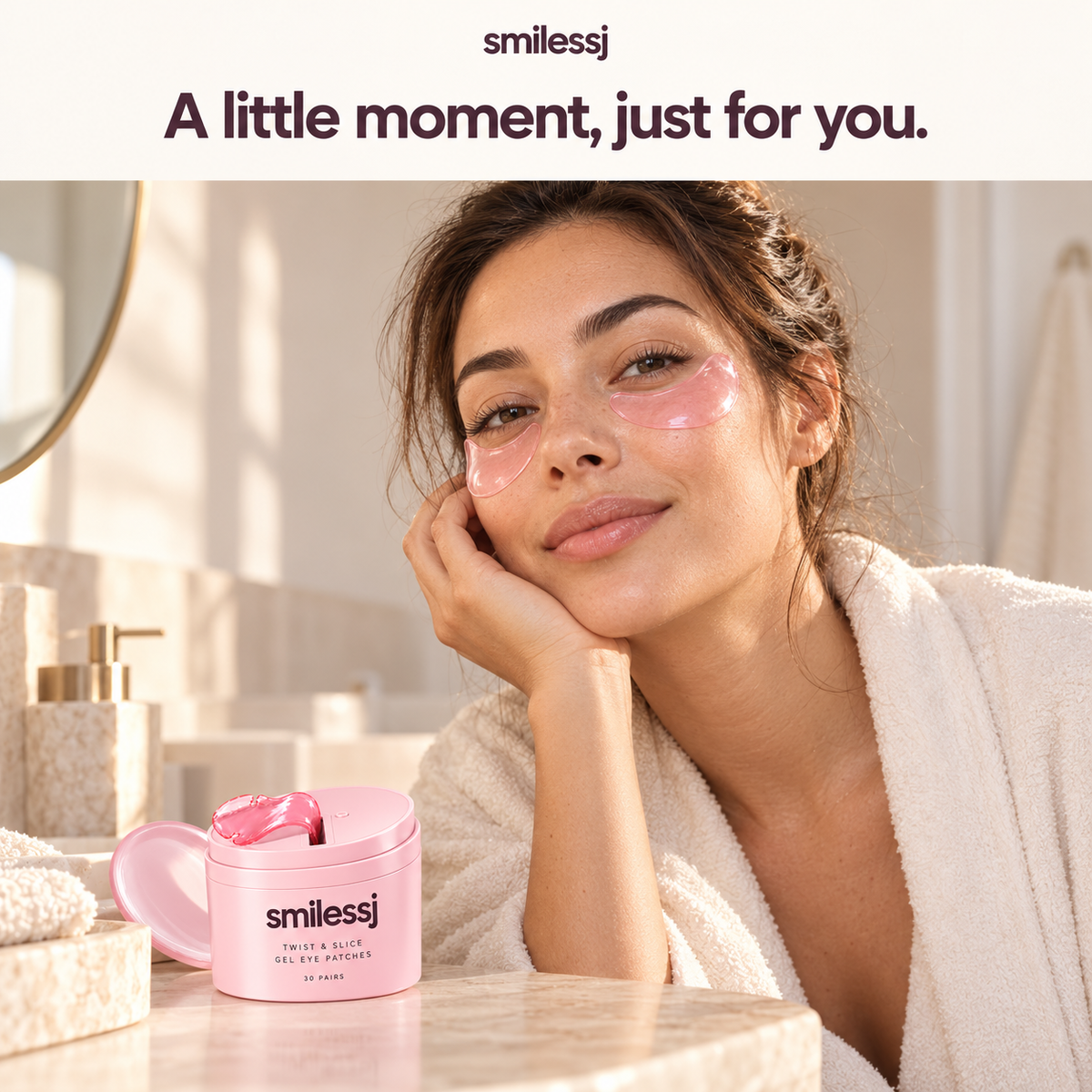 Smilessj Fresh-Sliced Hydrogel Eye Patches
